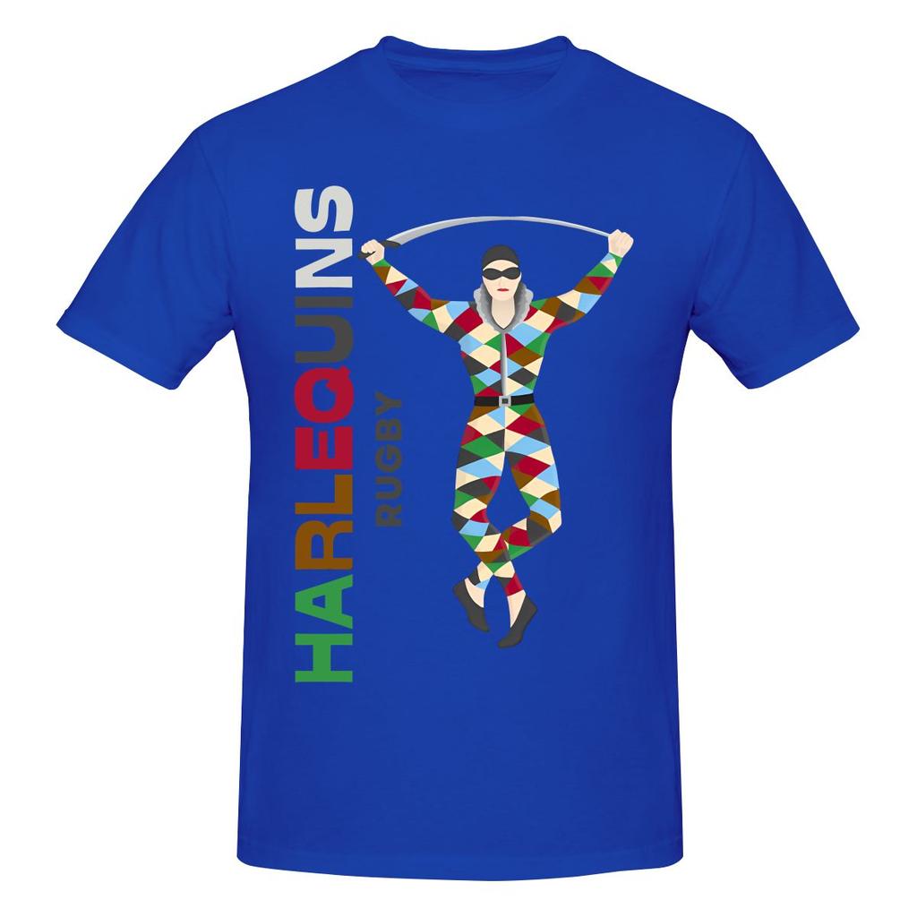 Funny Harlequins Rugby Unisexs Printed Tshirt Unisex T Shirtblouse