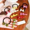 Chic Retro Style Acetate Bow Hair Tie And Versatile Duckbill Clips In Multiple Colors