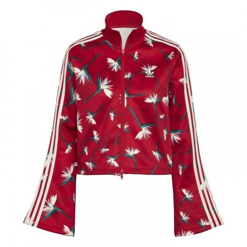 Adidas Womens/Ladies Originals Floral Bell Sleeve Track Top