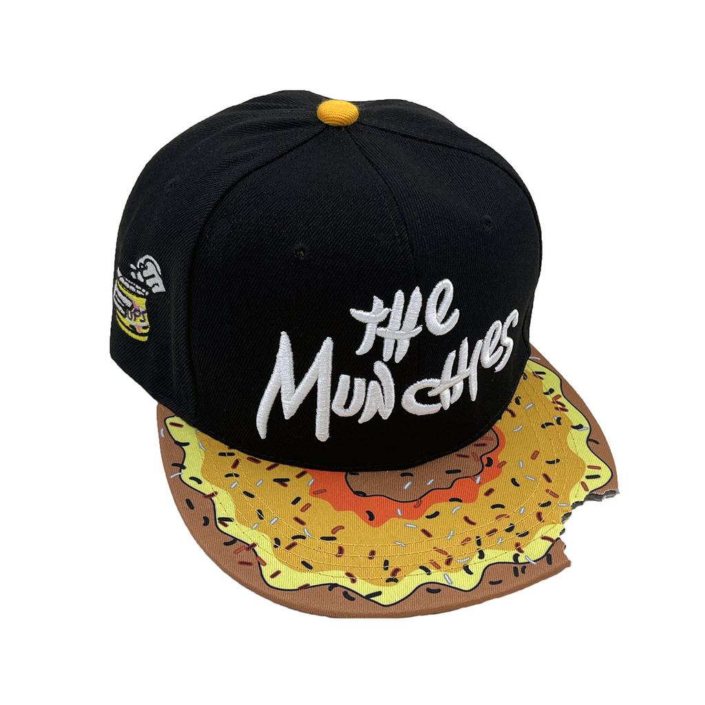 Muchies Snack Notch Flat Edge Hip Hop Hat Brim Notch Parent-Child Adult Hip-Hop Hat Baseball Cap