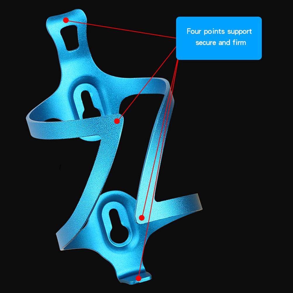 Bike Water Bottle Cage Aluminum Alloy Bike Water Bottle Holder Bike Cup Holder Universal Rotation Cup Drink Holders
