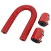 24in Stainless Steel Coolant Radiator Hose Kit Flexible Efficient Cooling Coolant Hose Kit for 1