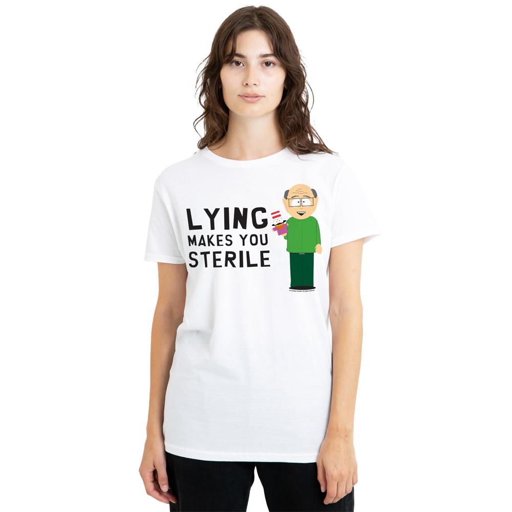 South Park Unisex Adult Lying Makes You Sterile T-Shirt