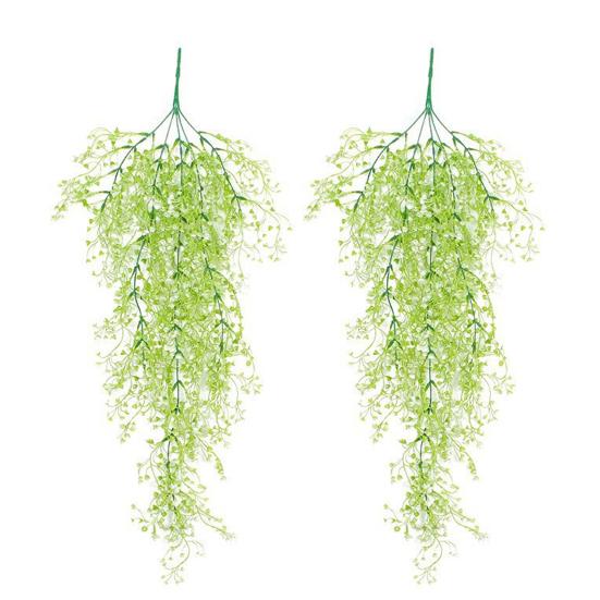 Flori artificiale suspendate pentru exterior, rezistente la UV, viță de vie falsă cu flori rezistente la intemperii