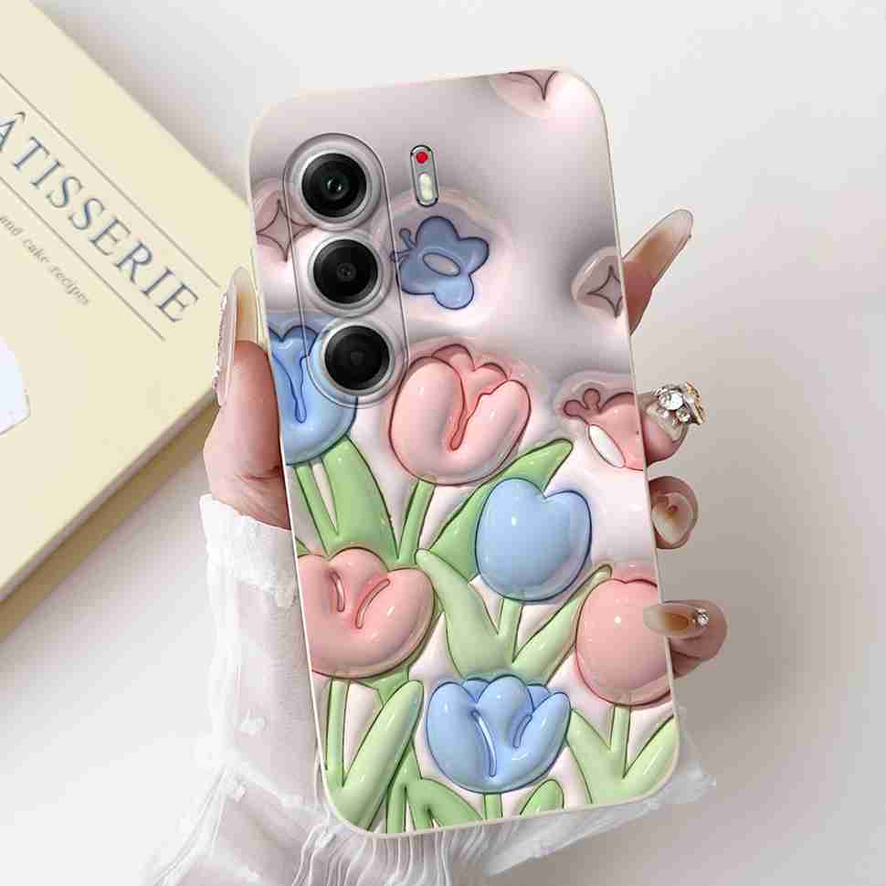 For Tecno Camon 40 Pro 5G 6.78" Case Cartoon Panda Astronaut Soft Silicone Matte Cover For Tecno Camon 40PRO 5G Phone Shell
