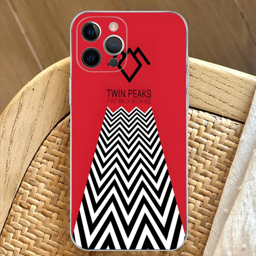 YNDFCNB Welcome To Twin Peaks Transparent Phone Case For IPhone 16 15 14 13 12 11 Pro Max Plus Soft Cover