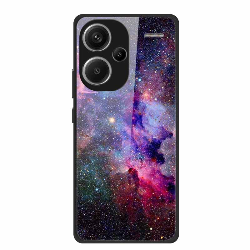 For Redmi Note 13 Pro Plus 5G Case Tempered Glass Hard Back Covers for Redmi Note 13 Pro 5G  Note 13 Pro+  13 Luxury Cover Coque