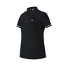 New FILA Athletics Polo Shirt Women's Pitch Black A11W523104F-BK