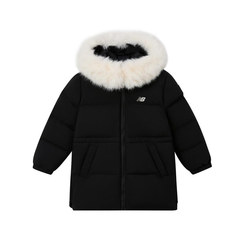 New Balance Down Jacket Black Children Aged 3 7 Years Old 7PE43042-BK 160
