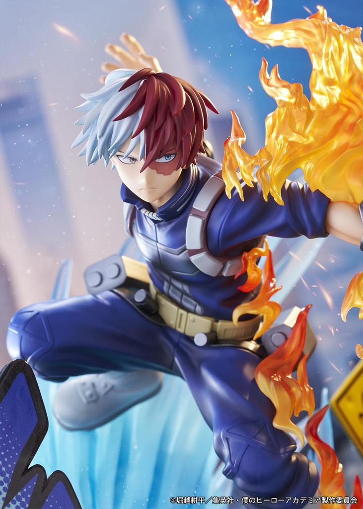 TV anime Hero Todoroki Short scale plastic painted finished figure "My Academia" "Shoto Version" 1/7