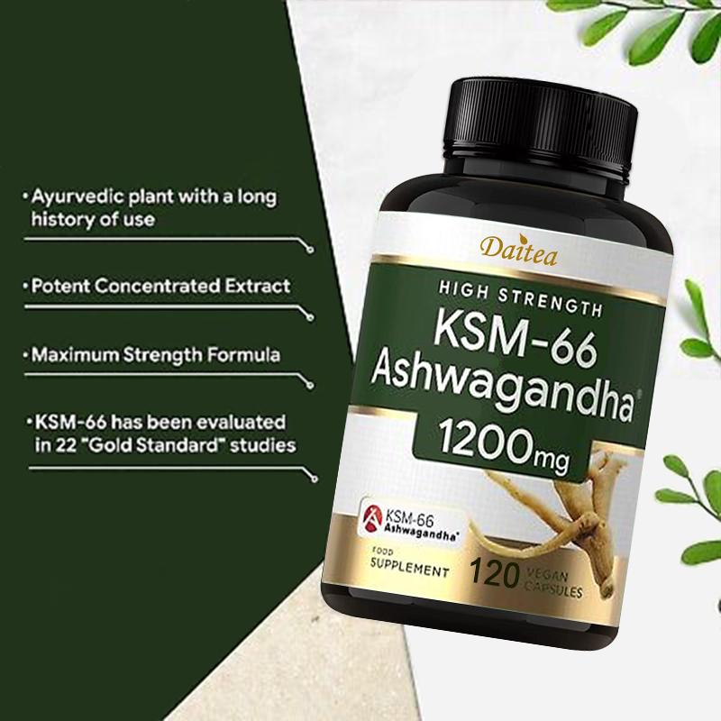 Ashwagandha,1200mg ,120 Capsules Dietary Supplement