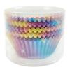 Cake Paper Holder Pvc Cylinder Sakura Gradual Change Baking Greaseproof Paper Cake Muffin Cup Paper Holder About 100