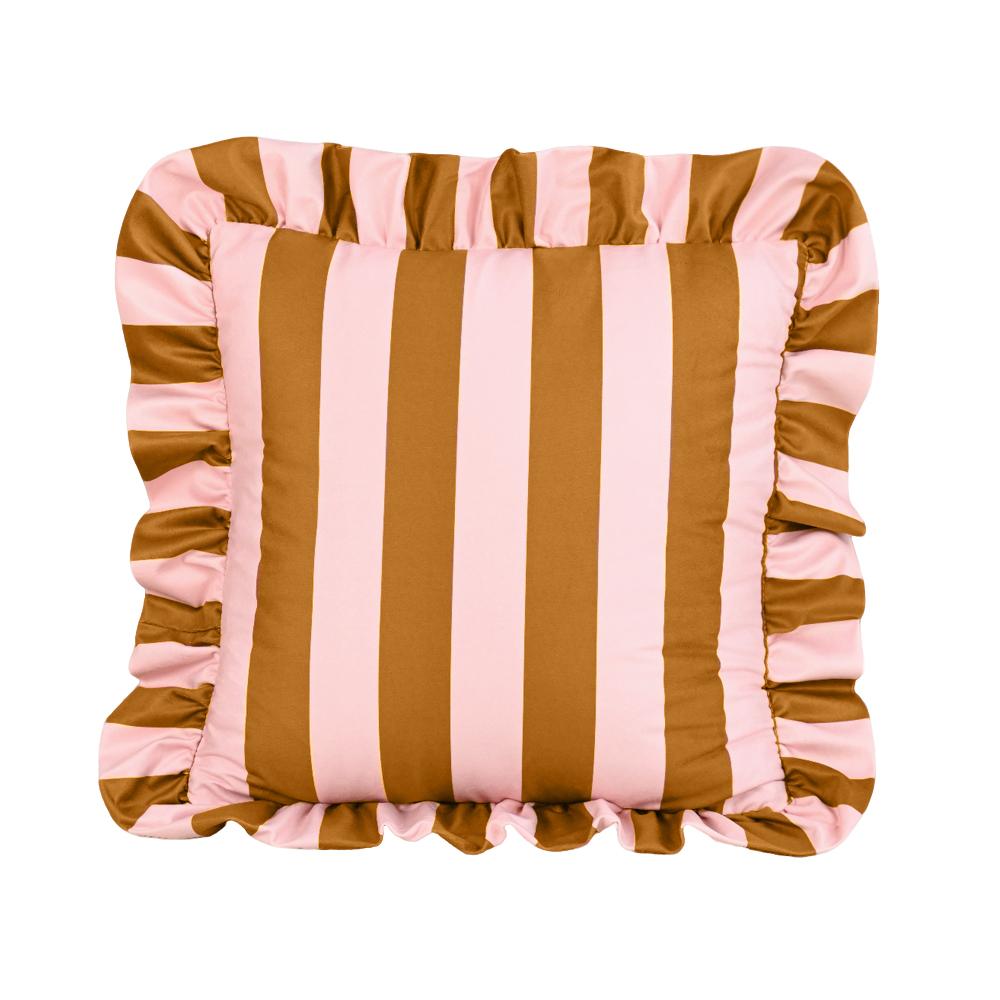 COMPRAORA 1PZ Federa per Cuscino in Velluto con Pizzo a Strisce 18X18 Pollici Federe Morbide Accoglienti per Divano Camera da Letto Soggiorno Decorazione per la Casa