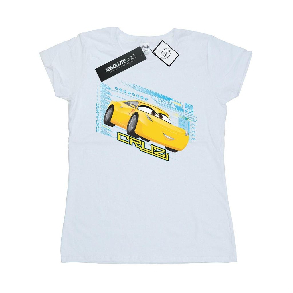 Disney Womens/Ladies Cars Cruz Ramirez Cotton T-Shirt