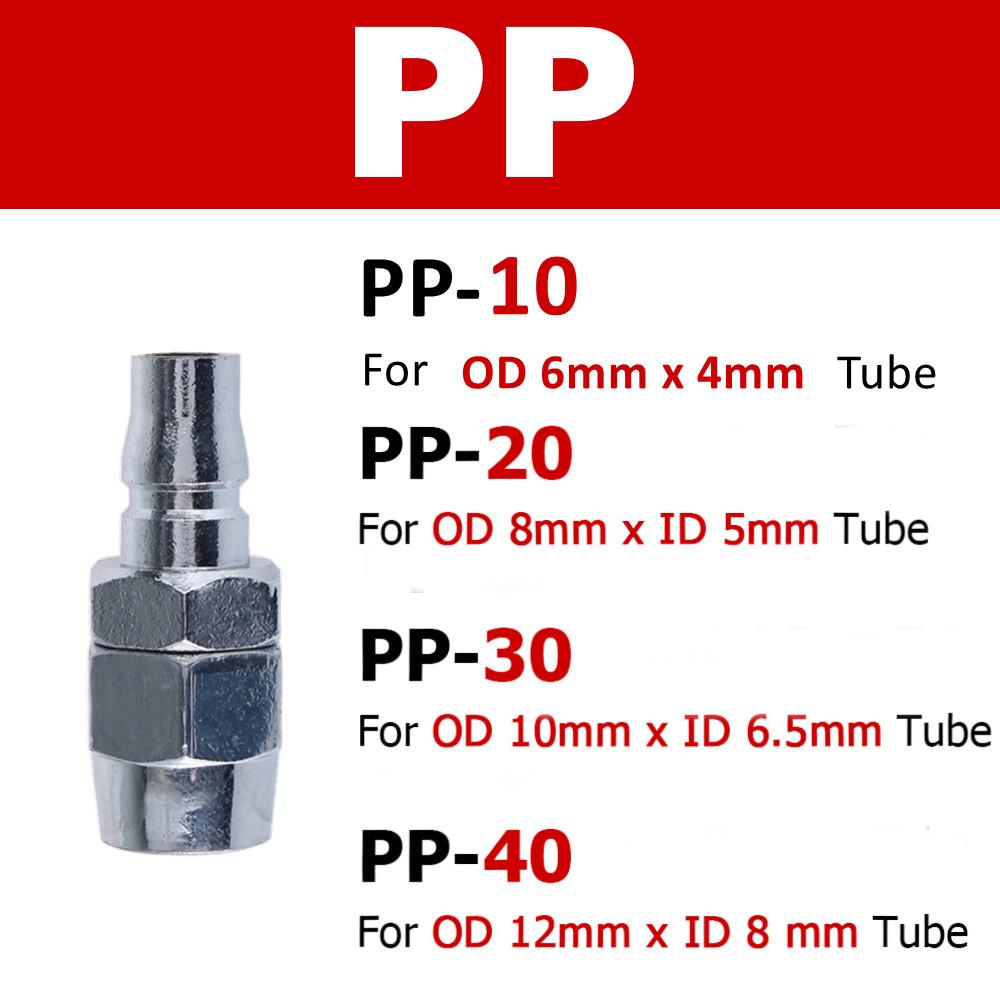 Pneumatic Fitting C Type Hose Quick Connector High Pressure Coupler Plug Socket PP SP PF SF PH SH PM 10 20 30 40 Air Compressor