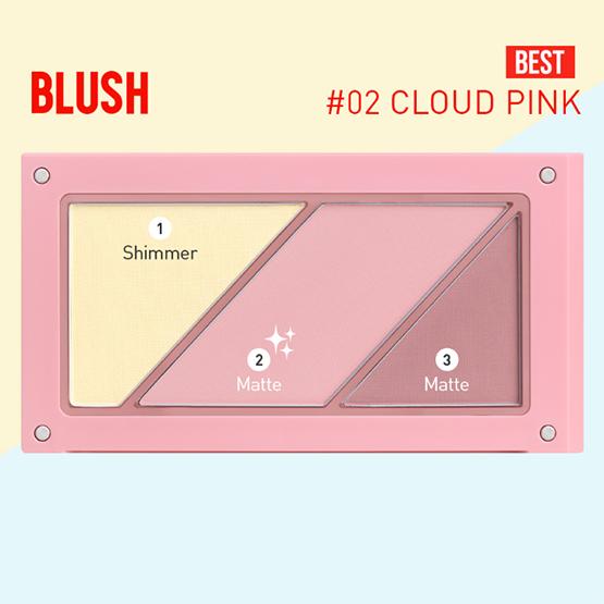 3ce Layer It All Blush Palette (5 Colors) 10.5g