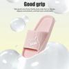 Summer Women Men's Slippers Indoor Bath Thick Platform Non-Slip Home Easter Cartoon Flip Flops Cat Beach Sandals Ladies Shoes