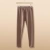 5A Men's Antibacterial Double-Sided Brushed Cotton Wool Silk Warm Trousers for Autumn and Winter.