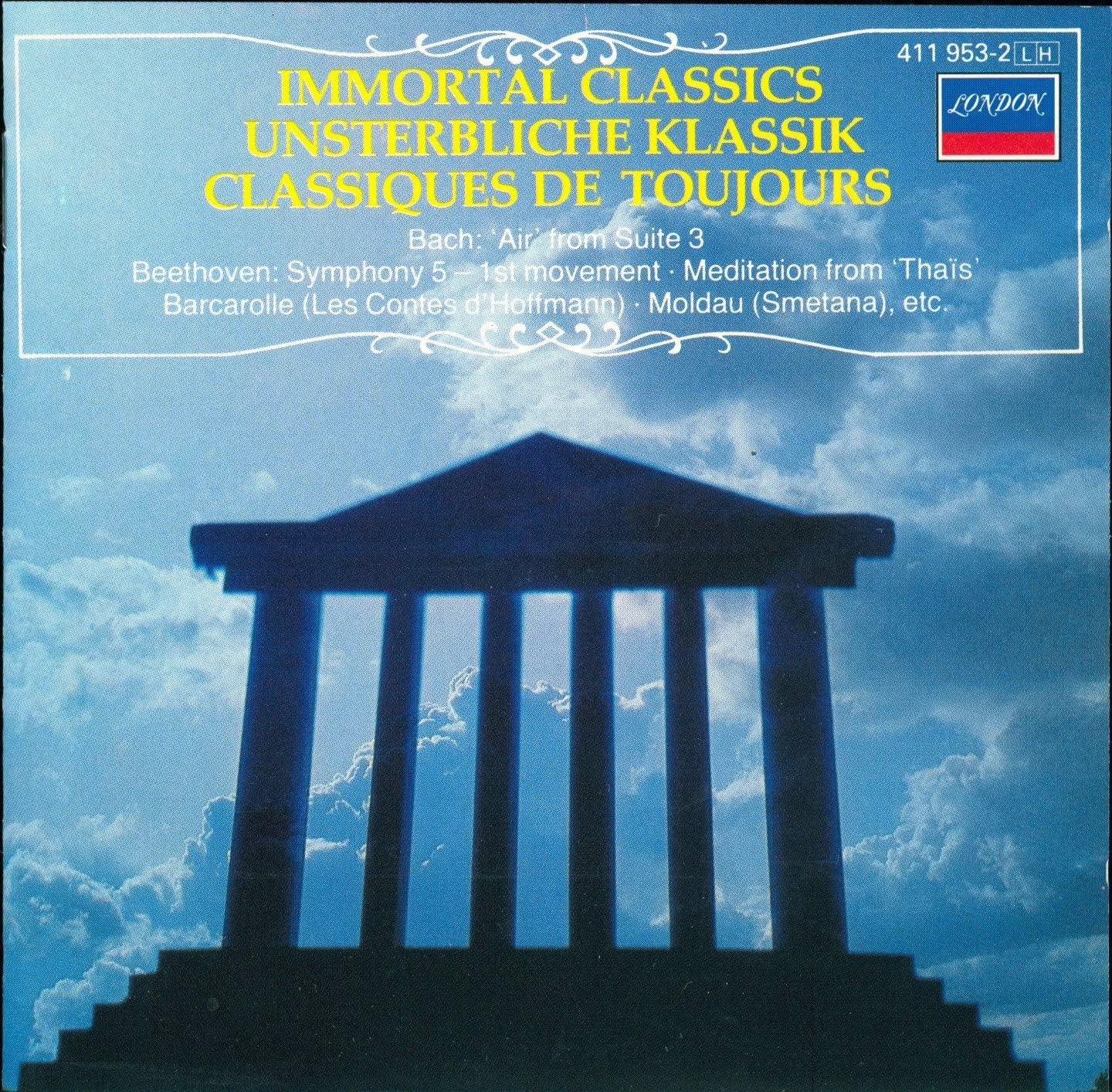 

CD VARIOUS - Immortal Classics 4119532 Decca 1984 Germany Classical Used