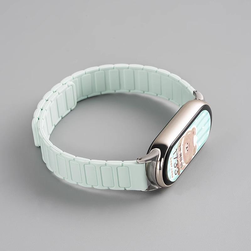 Magnetic Sport Wristband for Xiaomi Smart Band 10/9/8 NFC Version - Breathable Strap