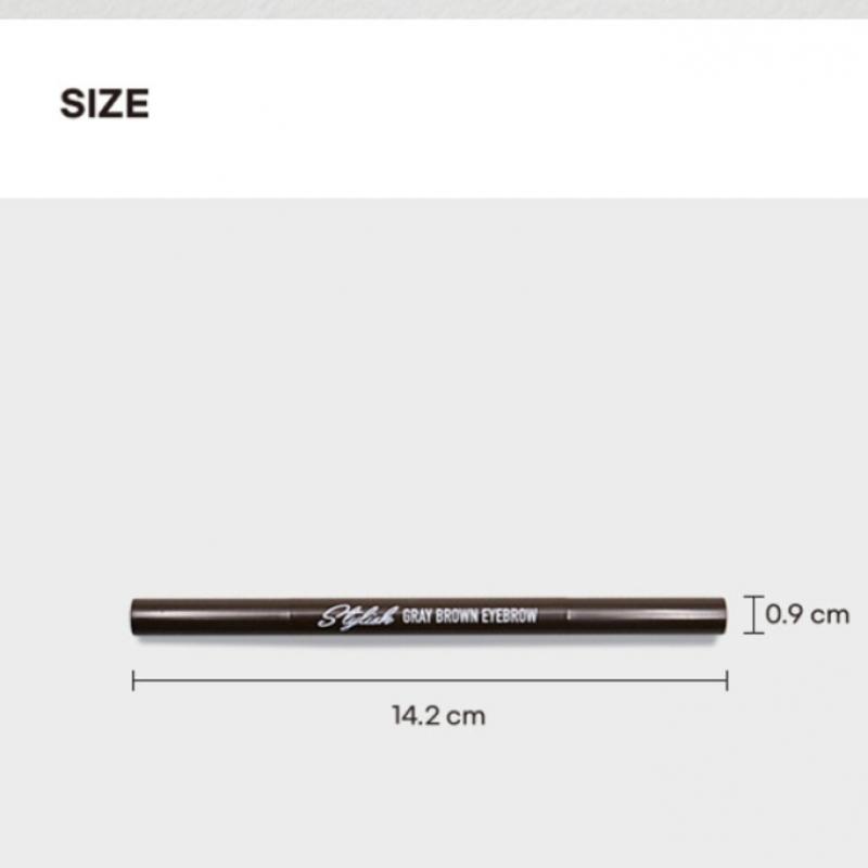 Daiso Stylish Auto Eyebrow Pencil Taupe No.82