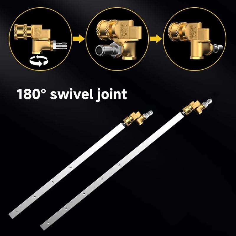Heavy-Duty Vehicle Water Tank Removal-Free Radiator Condenser Cleaning Tool Water and Steam Dual-Use With 1/4 for Large Trucks