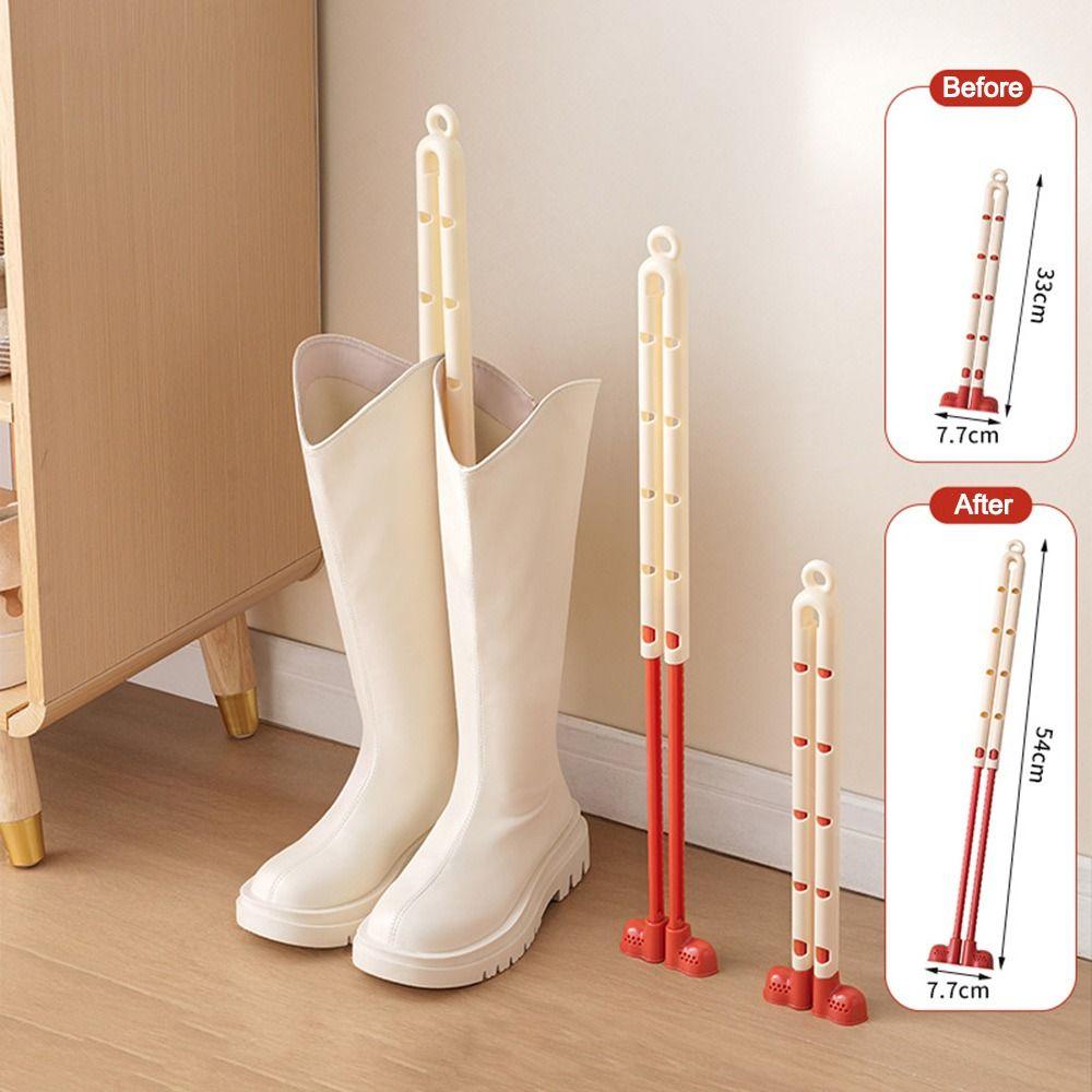 Clip-on Fixed Extendable Boot Support Mid-high Boot Support Frame for Keeps Boot Shape