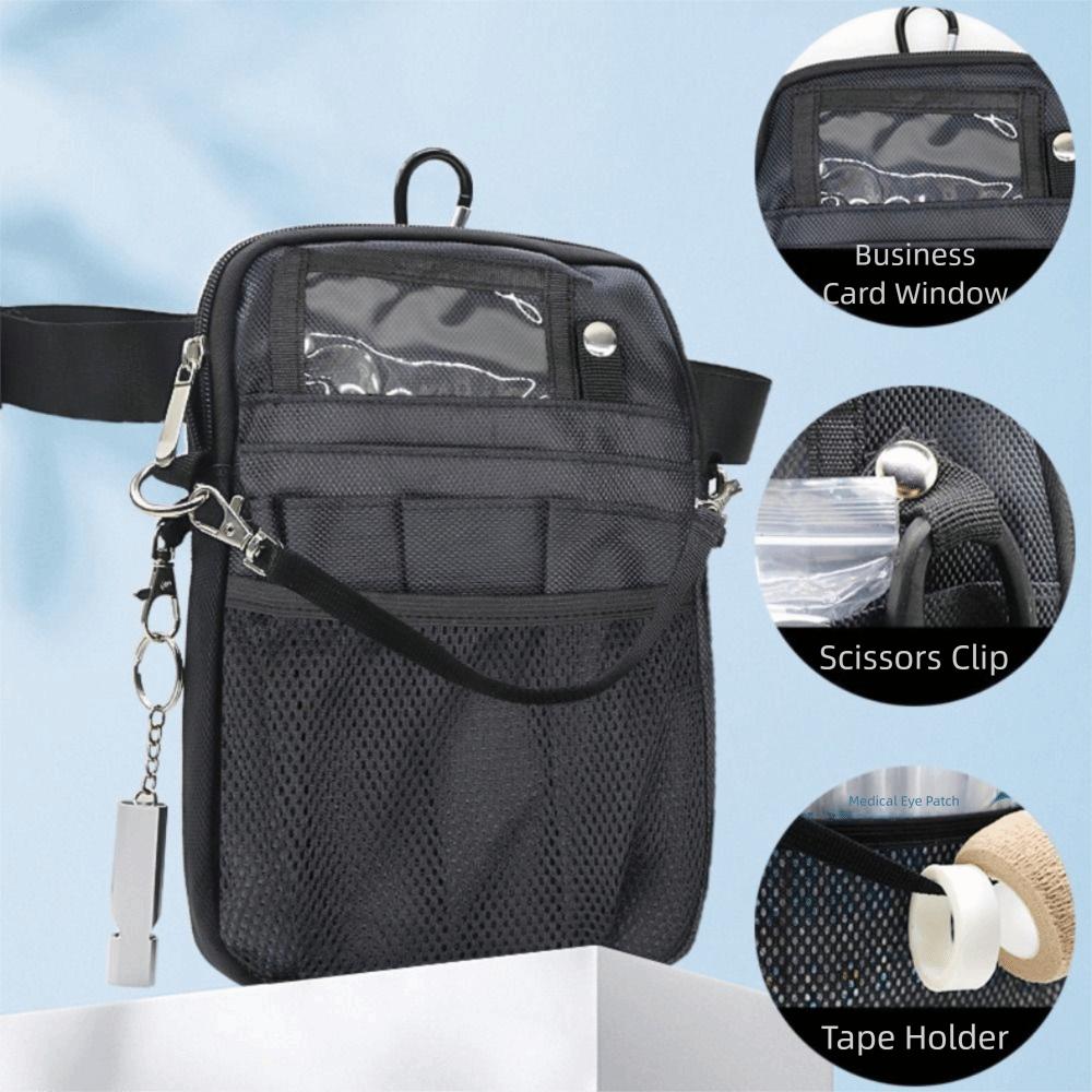 Large Capacity Nurse Crossbody Bag Adjustable Strap Nurse Hip Bag Nurse Fanny Pack  Hospital