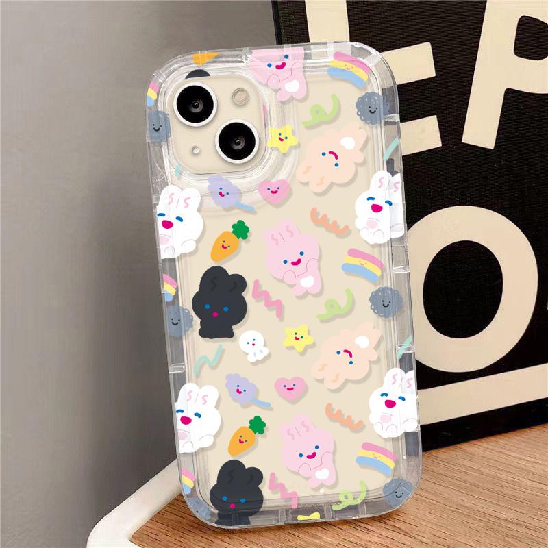 Cute Dinosaur Phone Case For Samsung A55 A54 5g A34 A15 A53 A32 A24 A14 A52 A12 A05S A73 S24 S23 S22 Ultra Plus S21 S20 FE Cover