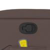 Recliner Chair with Lift Function Brown Faux Leather