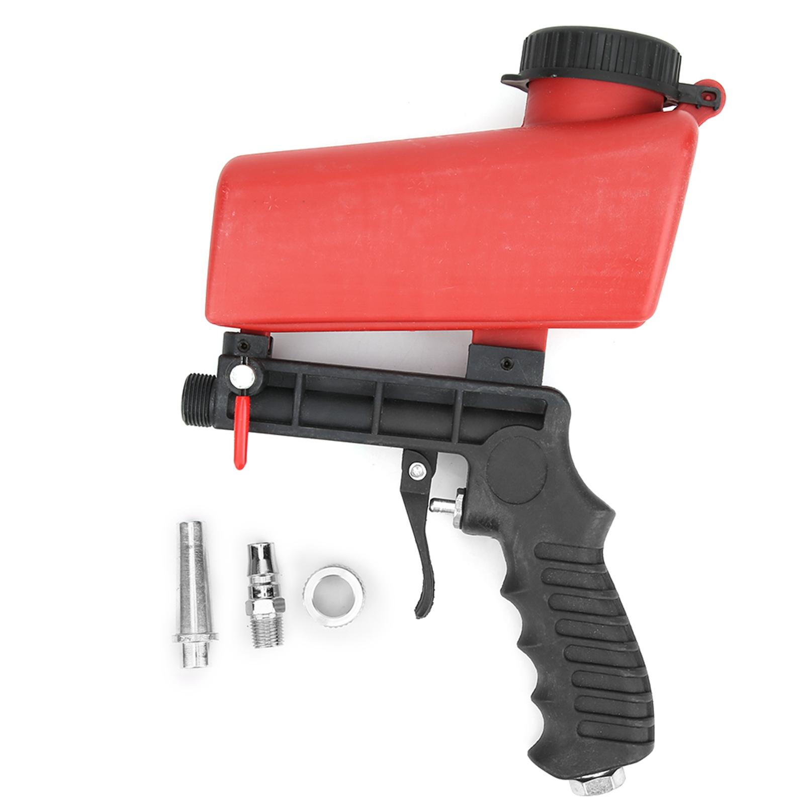 

Handheld Air Gun Handheld Sandblasting Gun Pneumatic Sandblasting Gun Small Handheld Sand Machine Blasting Tool 90PSI