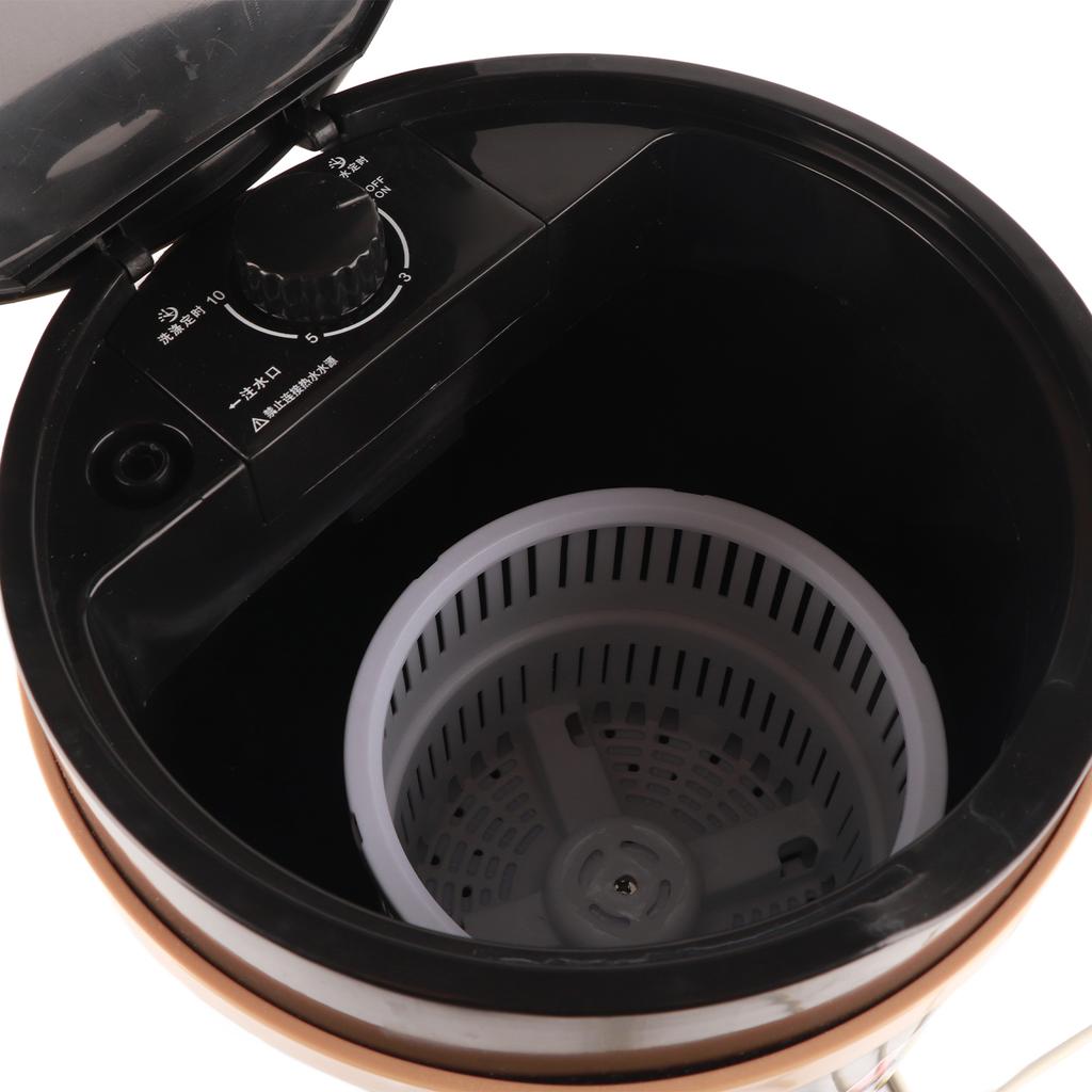 Washing Machine Plastic Household Semi Automatic Dormitory Accessories for Baby Clothes AC