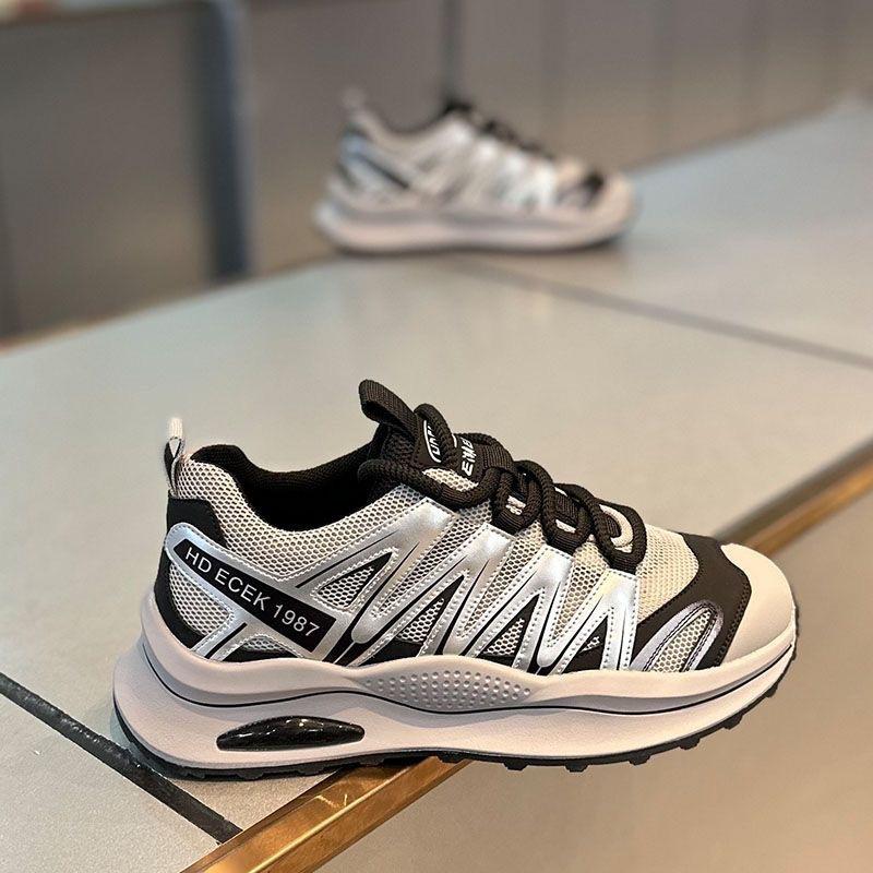 Douyin same men's shoes autumn trendy shoes dad shoes versatile casual sports shoes men's running soft-soled Forrest Gump trendy shoes