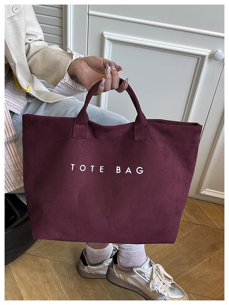 2025 Women's Large-Capacity Cross-Border Tote: European & American Popular Handbag for Shopping & Commuting