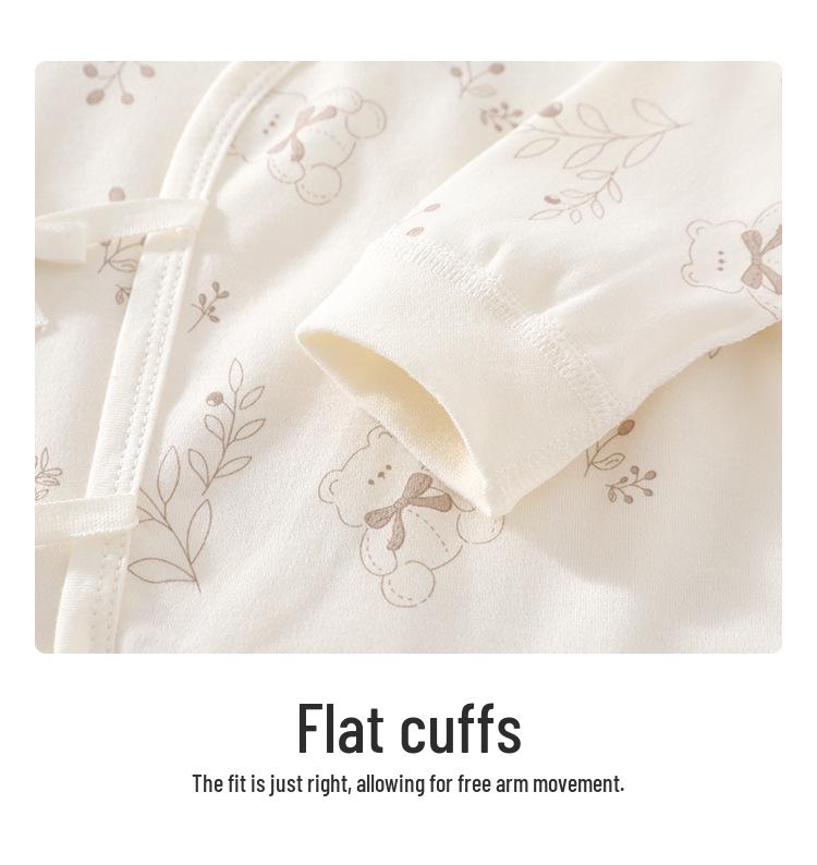 Vêtements bébé 100% Coton - Ensemble Haut & Pantalon à Entrejambe Ouvert pour Garçons et Filles