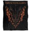 House Of The Dragon Fire, Sword And Dragon Sword Soft Touch Blanket