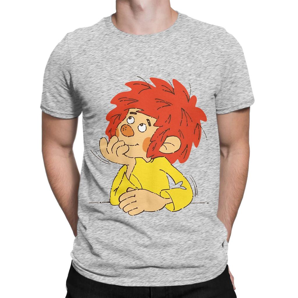 Pumuckl Denken Funny Graphic 100 Cotton TShirt Pumuckl Tops Tees For Unisex