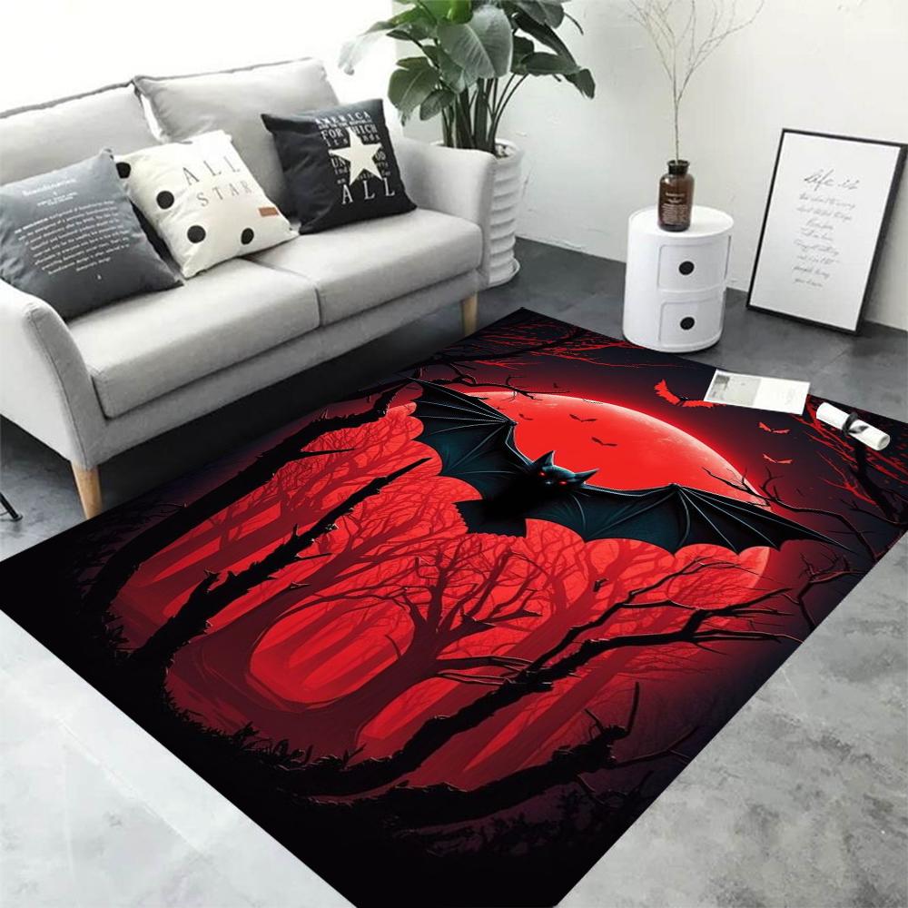 

Halloween Series Of Household Entrance Non-Slip Doormat Living Room Bathroom Wear-Resistant Easy Take Care Floor Mats 40x60cm