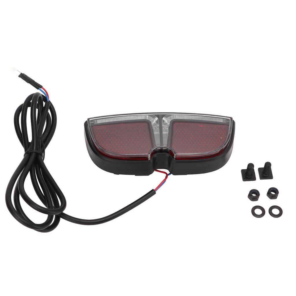 Electric Bicycle 6V Tail Light Night Riding Warning Light Riding Equipment Bike Rear Light Motor AccessoriesBlade Port