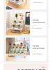 Desktop Ladder-Style Solid Wood Flower Stand for Small Plants and Succulents