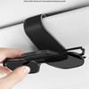 Universal Car Sunglasses Holder Car Magnetic Leather Clip Card Ticket Holder Auto Sun Visor Glasses Box Decoration Accessories