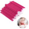 100 PCS Dental Micro Applicator Disposable Bendable Ultrafine Purple Dental Brush for Oral Care