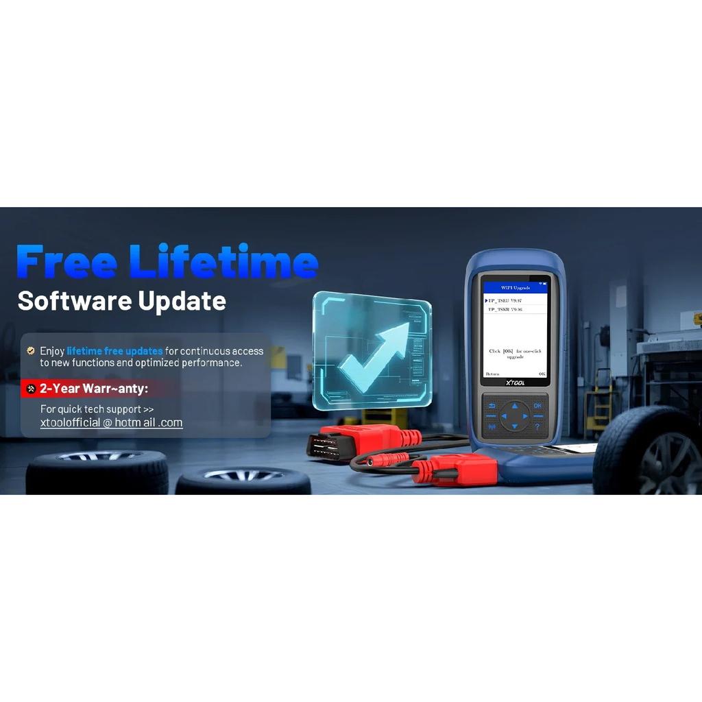 XTOOL TP150 WiFi TPMS Tire Pressure Diagnsotic Tool 315/433MHz Sensor Activation Programming Learning Reading Auto OBD2 Scanner