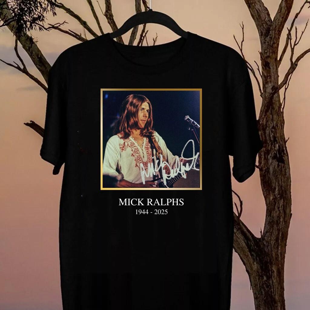 

RIP Mick Ralphs 1984-2013 Black Full Size Shirt Unisex T-Shirt L