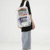 Fashion Bookbags Waterproof Clear Bags Teens Student Schoolbag Casual Bags