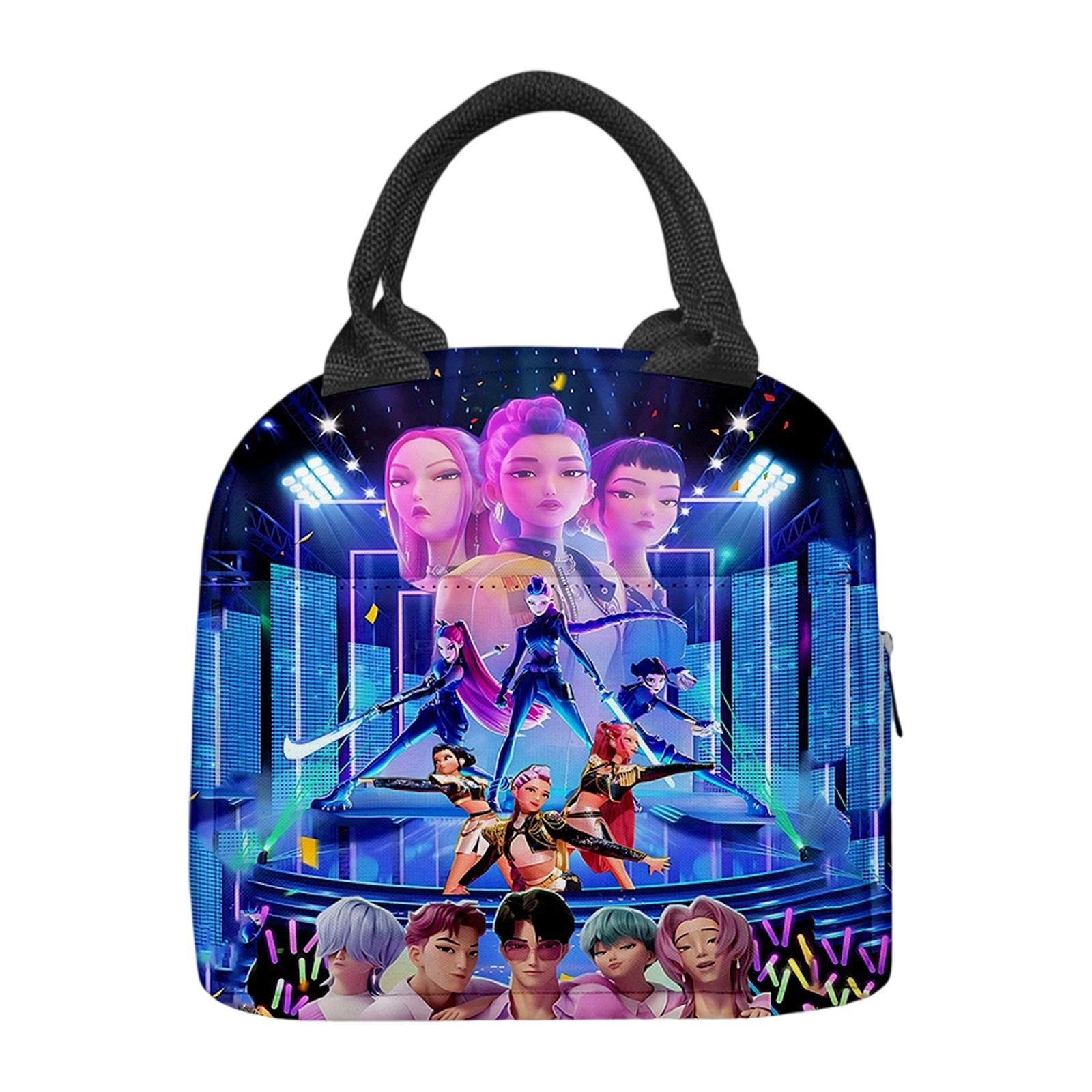 

Персонализированная печатная сумка для ланча, модная сумка One Size