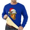 Men Sweatshirt Christmas Shirt Long Sleeve Funny Holdiay Crewneck Xmas Tops