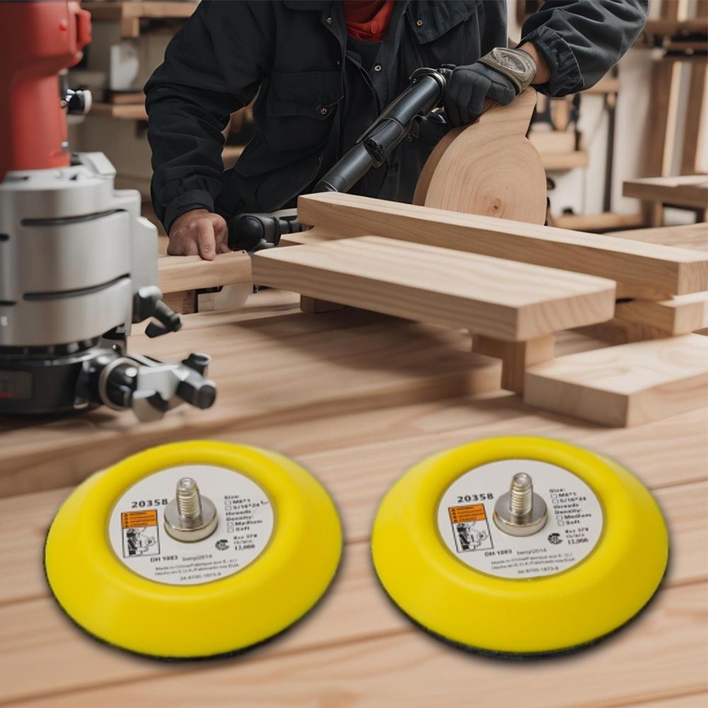 Tool Sanding Pad Workshop 2Pcs Equipment For DA Air & Power Sanders