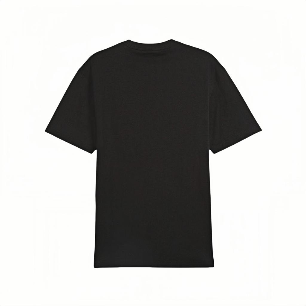 PUMA T Shirts Men's Black Crew Neck Moderate 626755-01