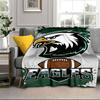 Philadelphia Eagles Portable Blanket/Soft Blanket Bedding Blanket Suitable for Travel Camping Living Rooms Offices Sofas Fan Gifts
